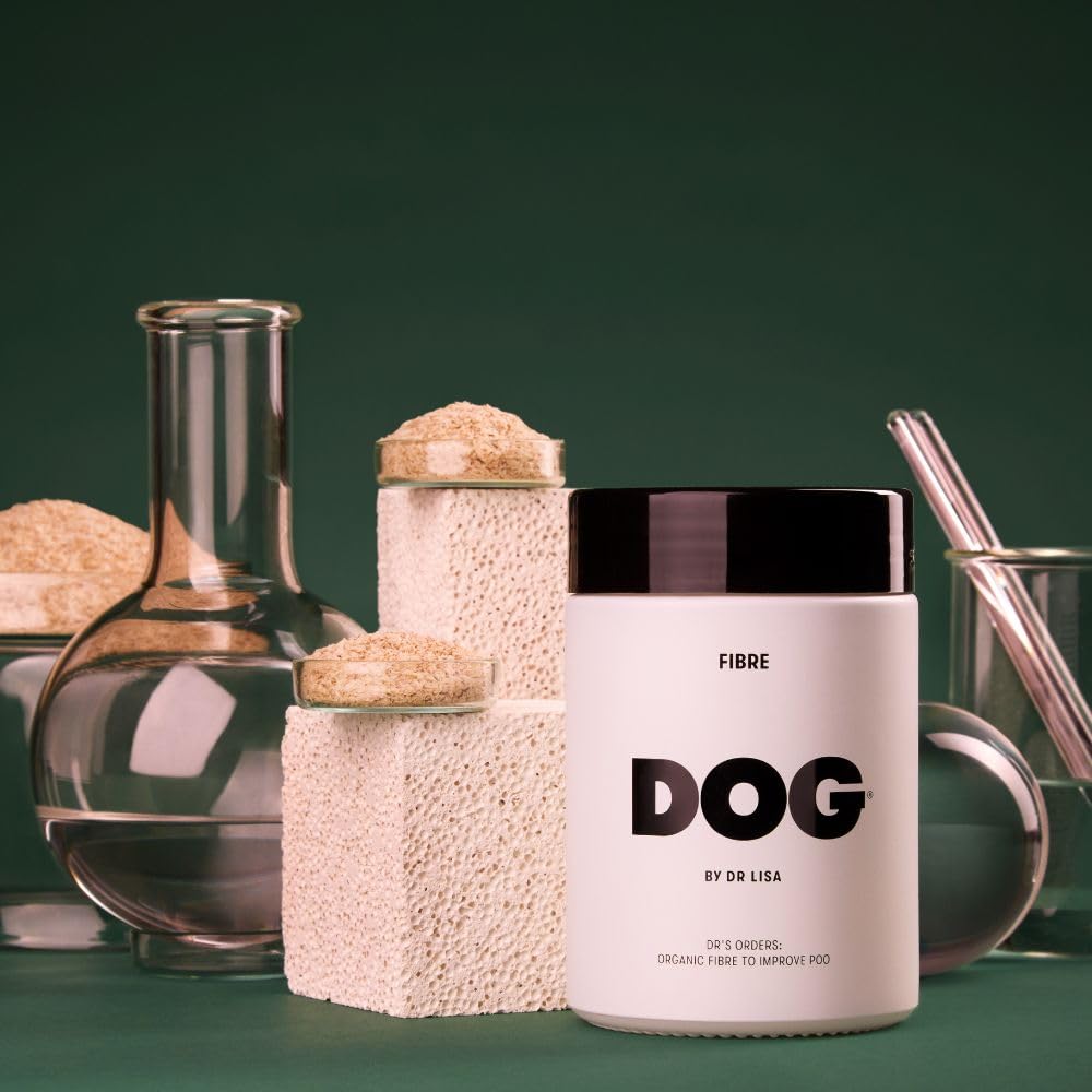 DOG by Dr Lisa Fibre Daily Fiber Supplement for Dogs Powder 100g