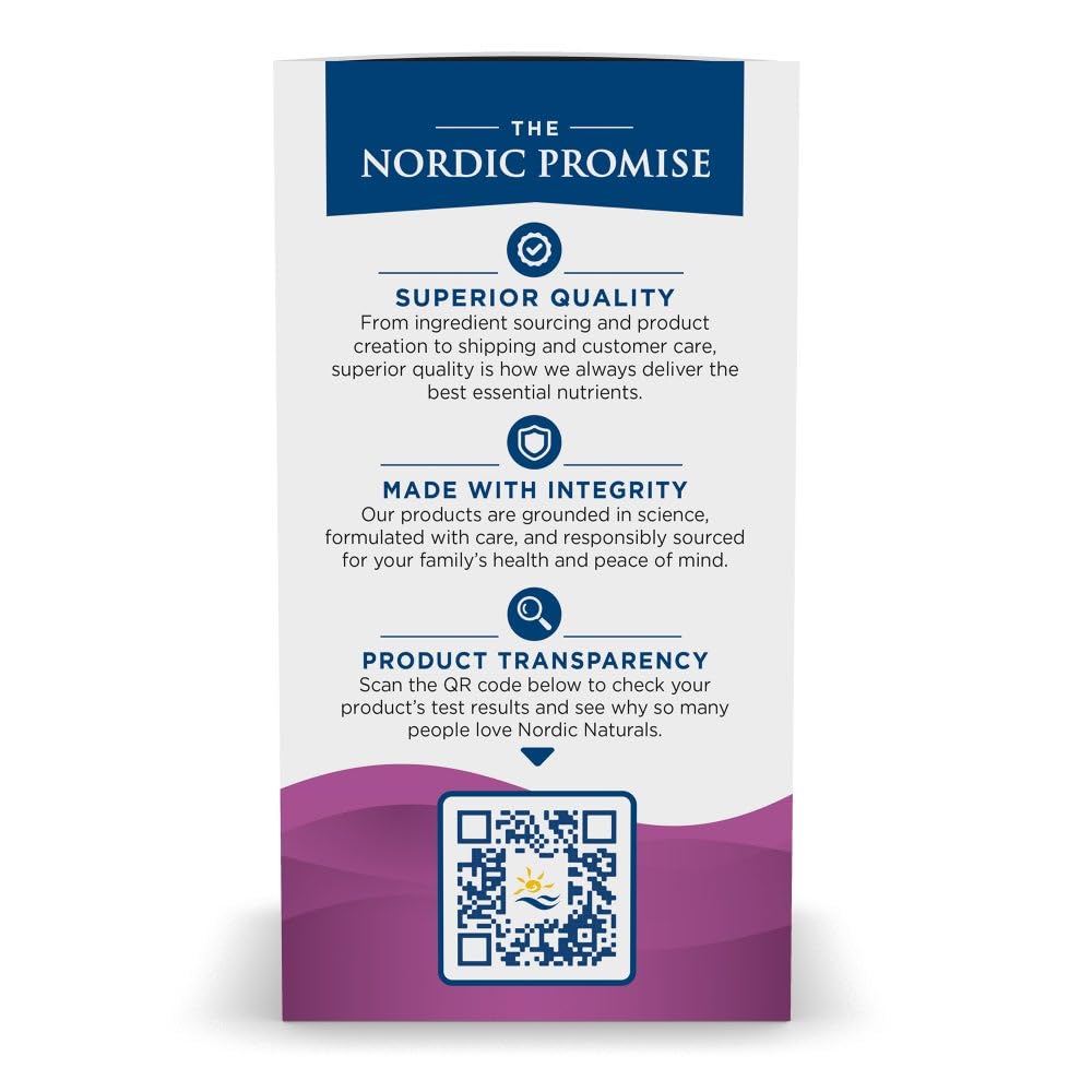 Nordic Naturals Prenatal DHA, Omega-3 + Vitamin D3 Softgel 120 Count