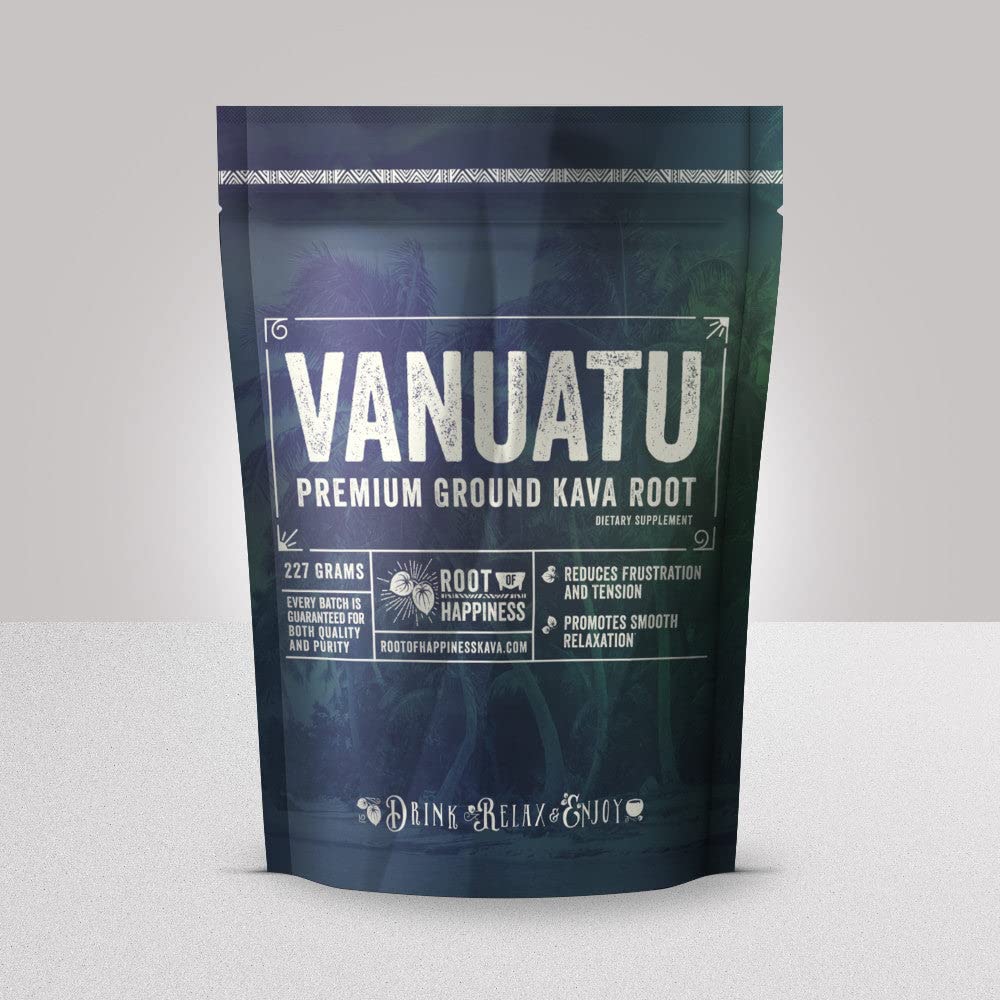 Root of Happiness Vanuatu Kava Powder, 8 Count