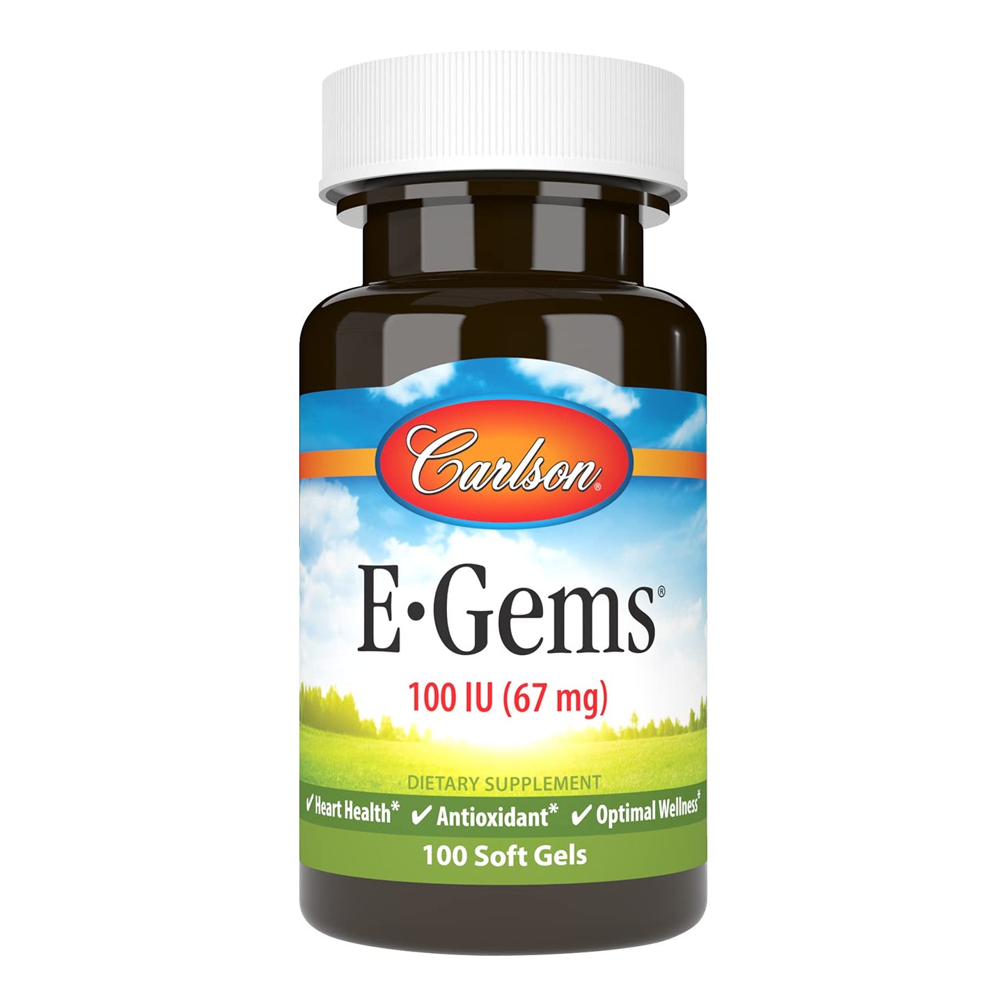 Carlson E-Gems Softgels 100 Count