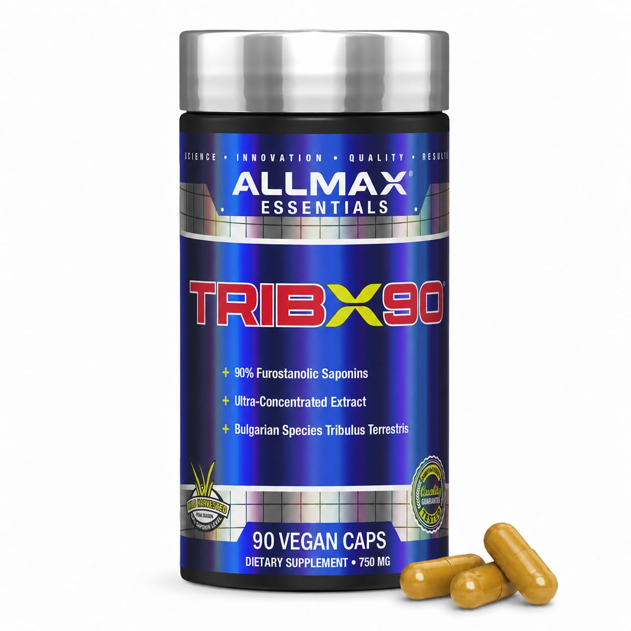 ALLMAX TRIBX90-90 Capsules, 90 Count
