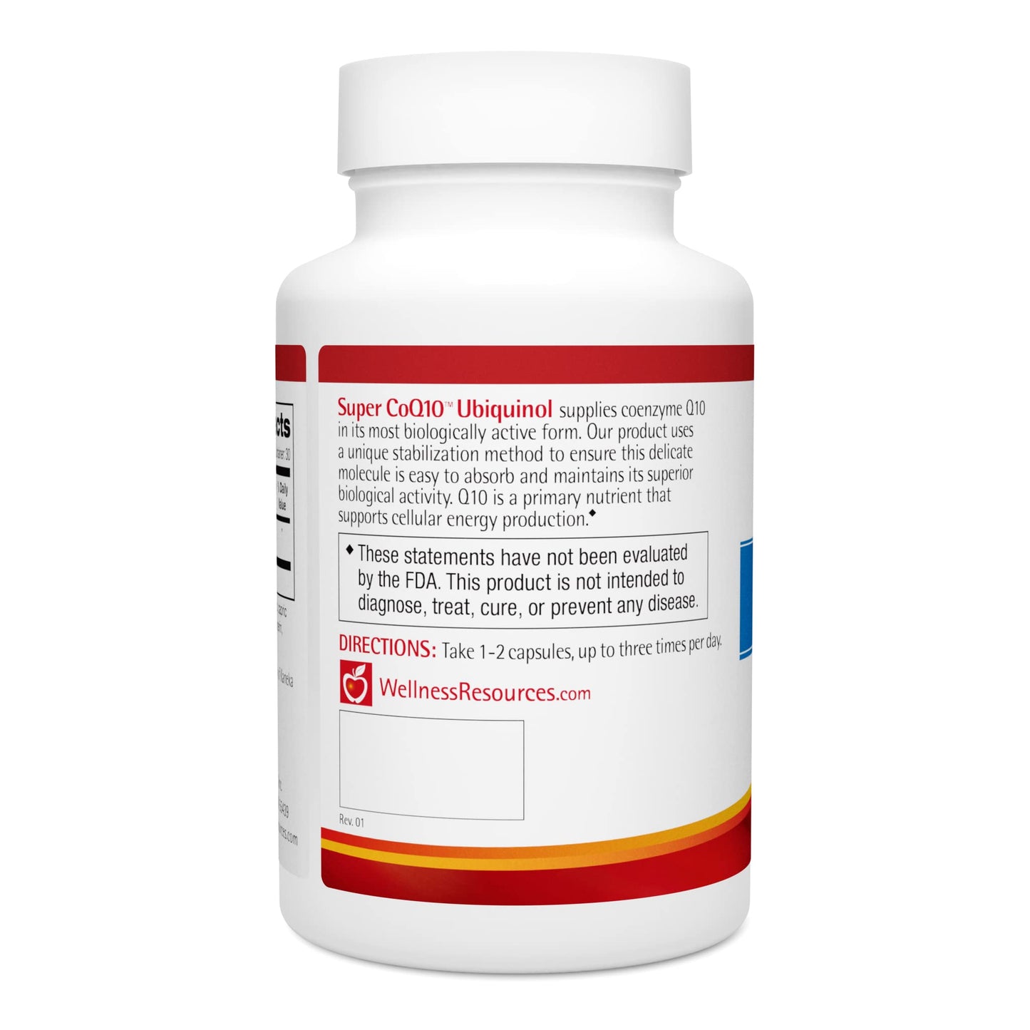 Wellness Resources CoQ10 Ubiquinol Softgels (100mg) 60 Count