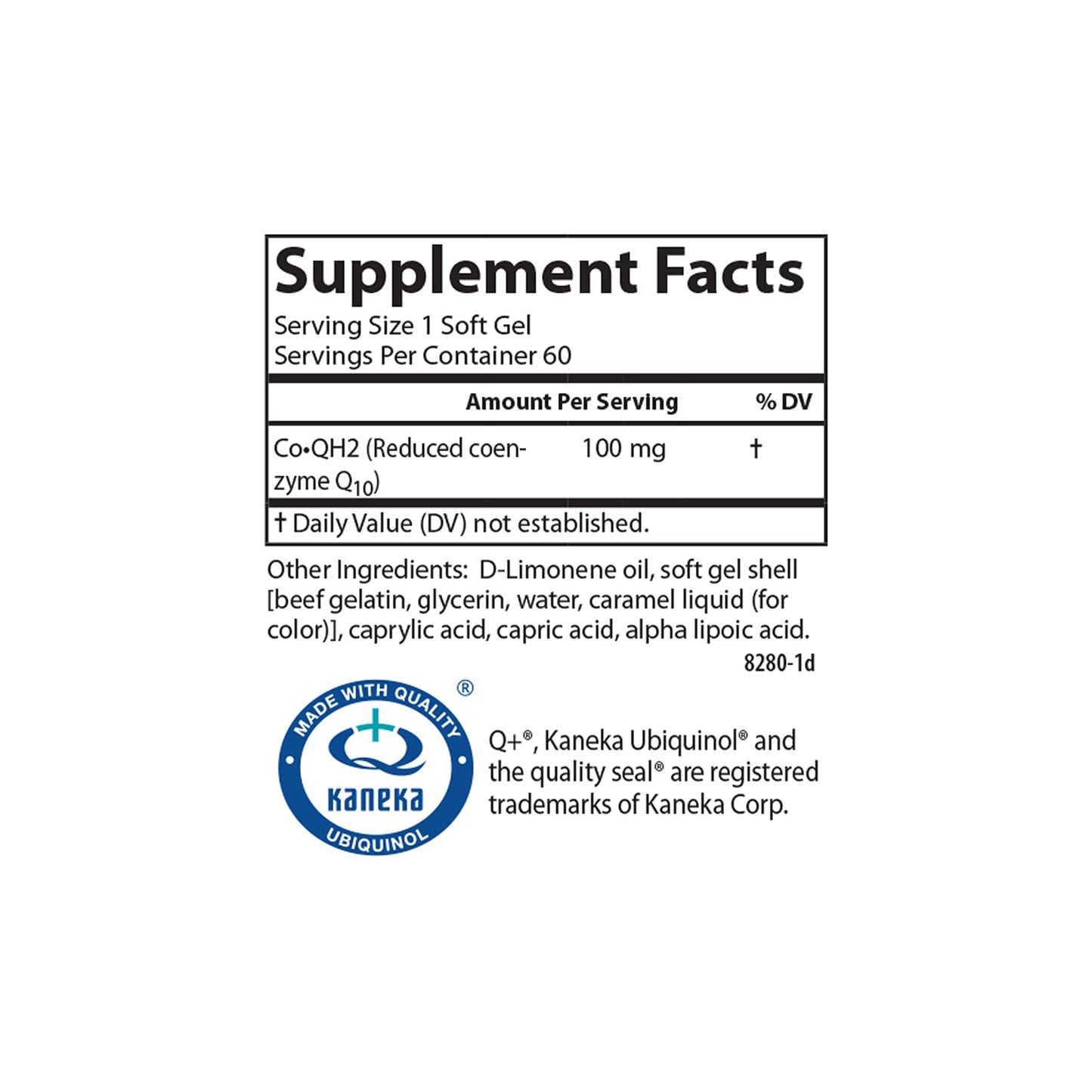 Carlson CO-QH Ubiquinol Softgels, 30