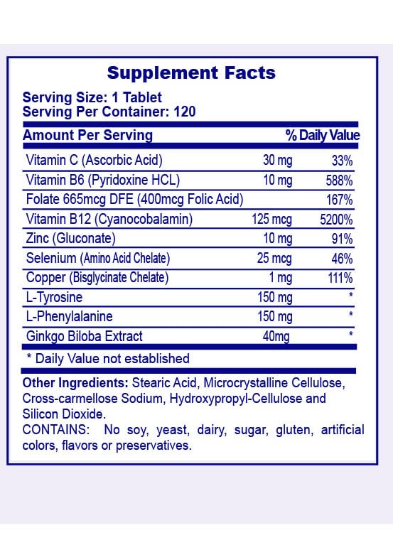 Merry Clinic Viti-Nutrients Comprehensive Vitamins for Skin Pigmentation, 120 Tablets