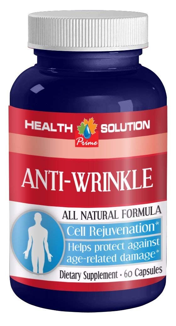 Health Solution Prime Vitamin A C E Supplement Anti-Wrinkle Anti-Aging Complex, 60 Capsules