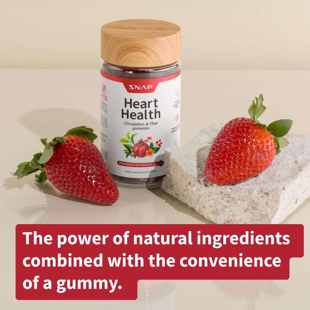 Snap Supplements Heart Health Gummies CoQ10 2-Pack