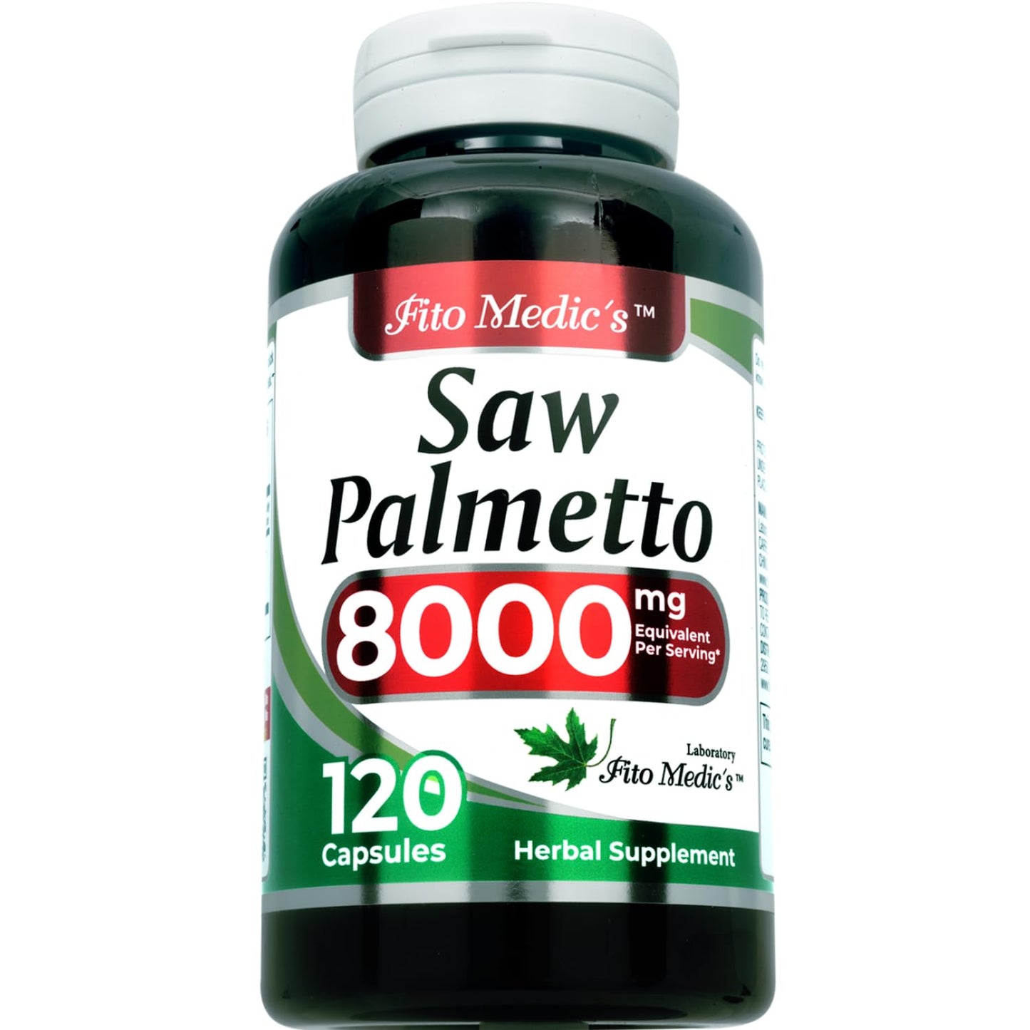 FITO MEDIC'S Saw Palmetto Capsules 120 Count