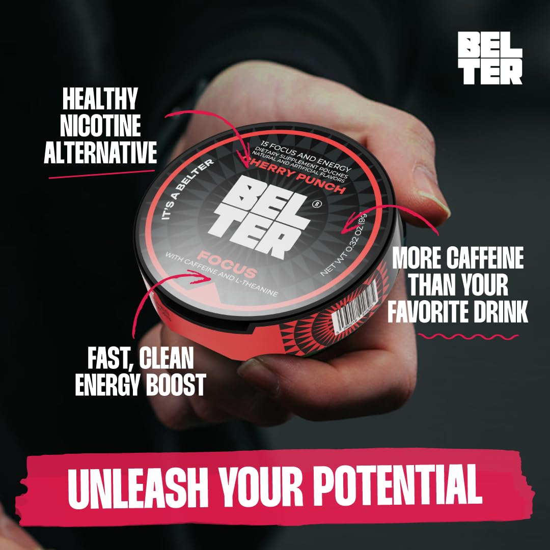 BELTER Focus Cherry Punch Capsule 15 Count