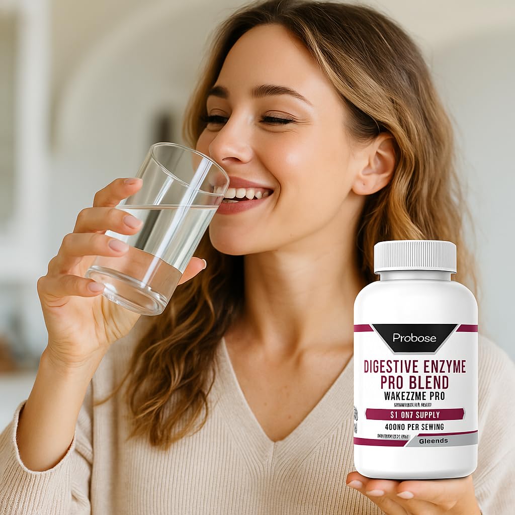 Probase Nutrition Digestive Enzyme Pro Blend 60 Capsules