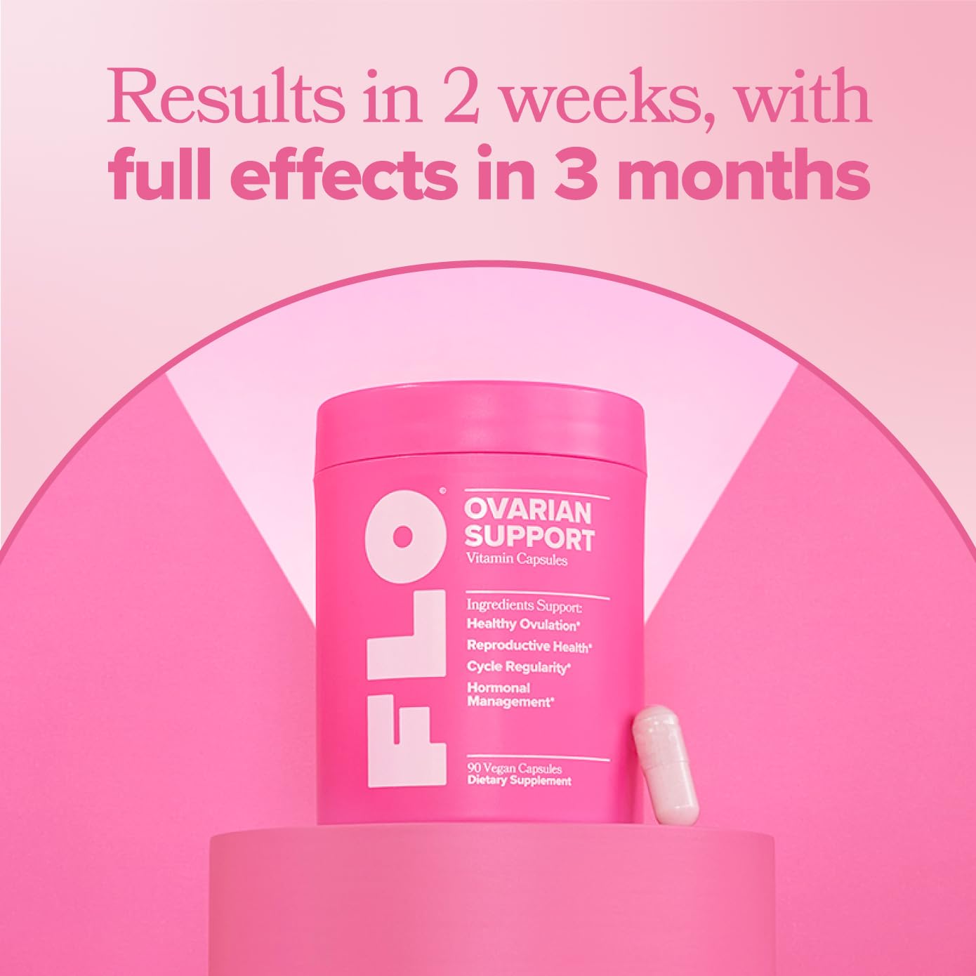 O Positiv FLO Ovarian Health Support Capsule 90 Count