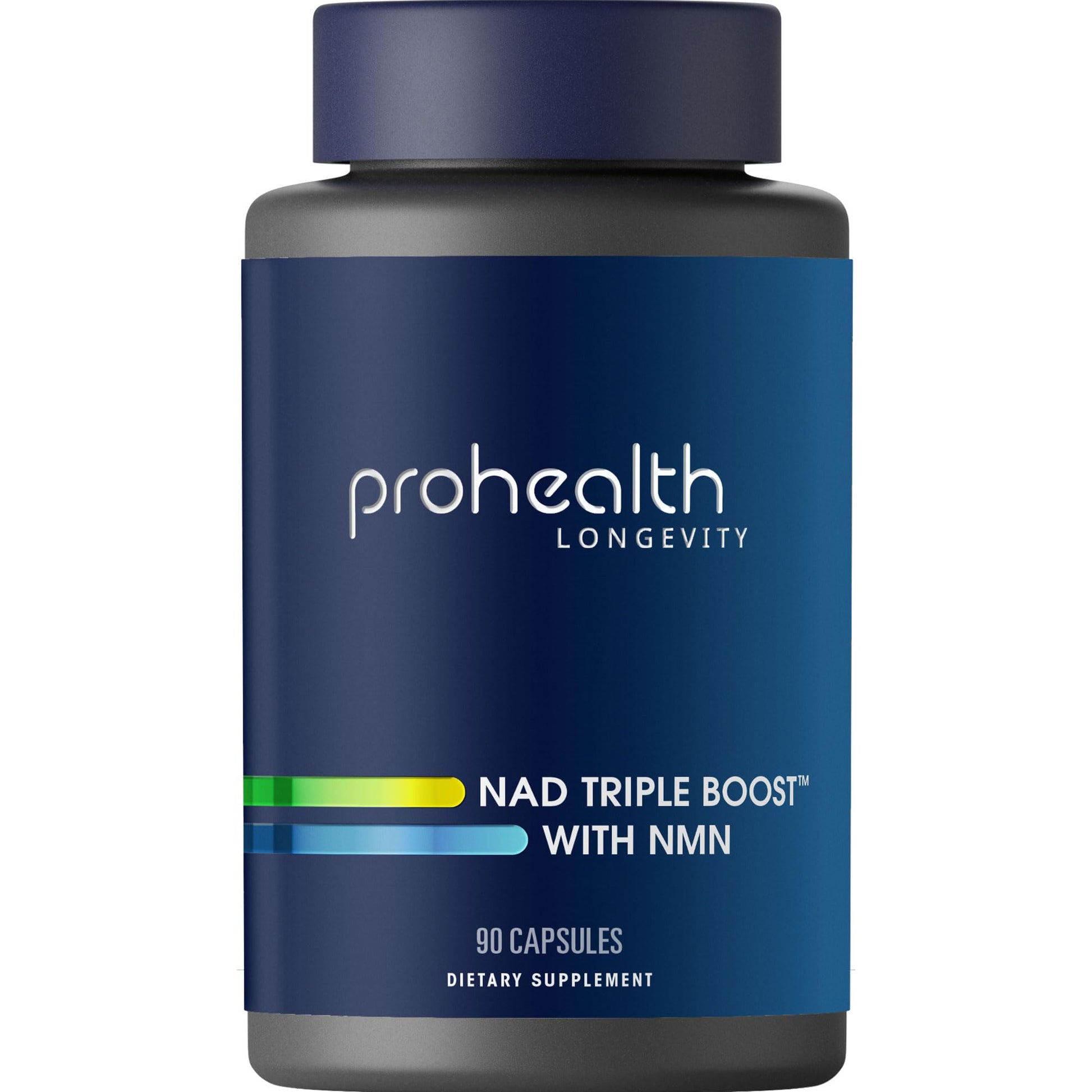 ProHealth NAD Triple Boost™ with NMN 500mg and NMNH 100 mg Plus Apigenin and Trans-Resveratrol, 90 Capsules