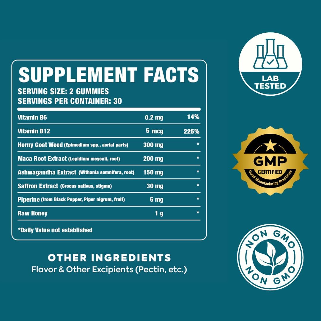 Alchemist Labs Libido Support for Women Gummy, 60 Gummies