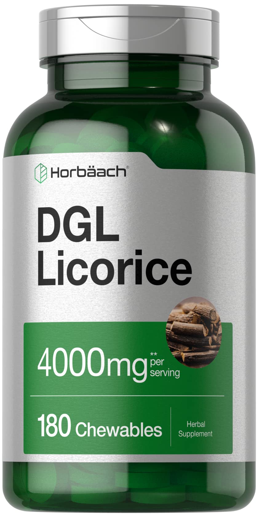 Horbäach DGL Licorice Supplement Chewable Tablets 180