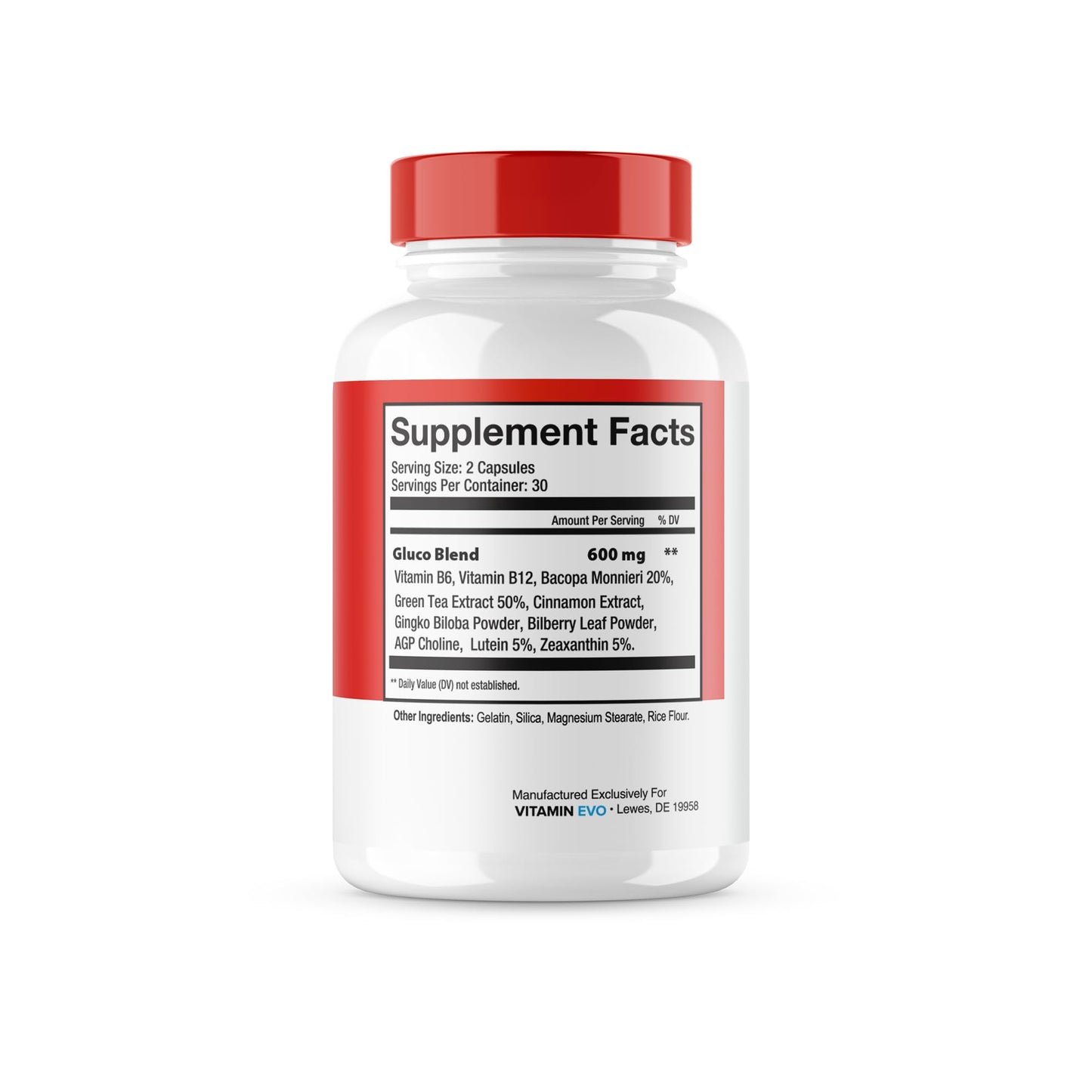 Vitamin Evo Gluco Ally Capsules 60 Count