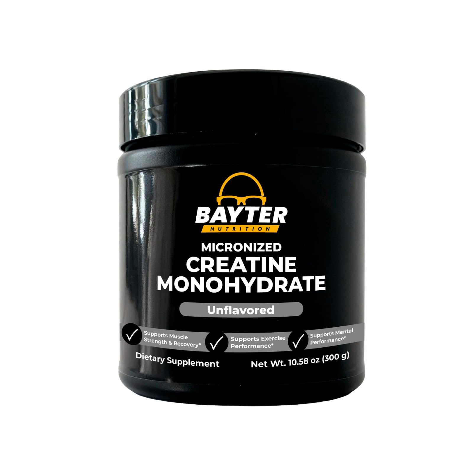 Bayter Nutrition Micronized Creatine Monohydrate Powder 60 Servings