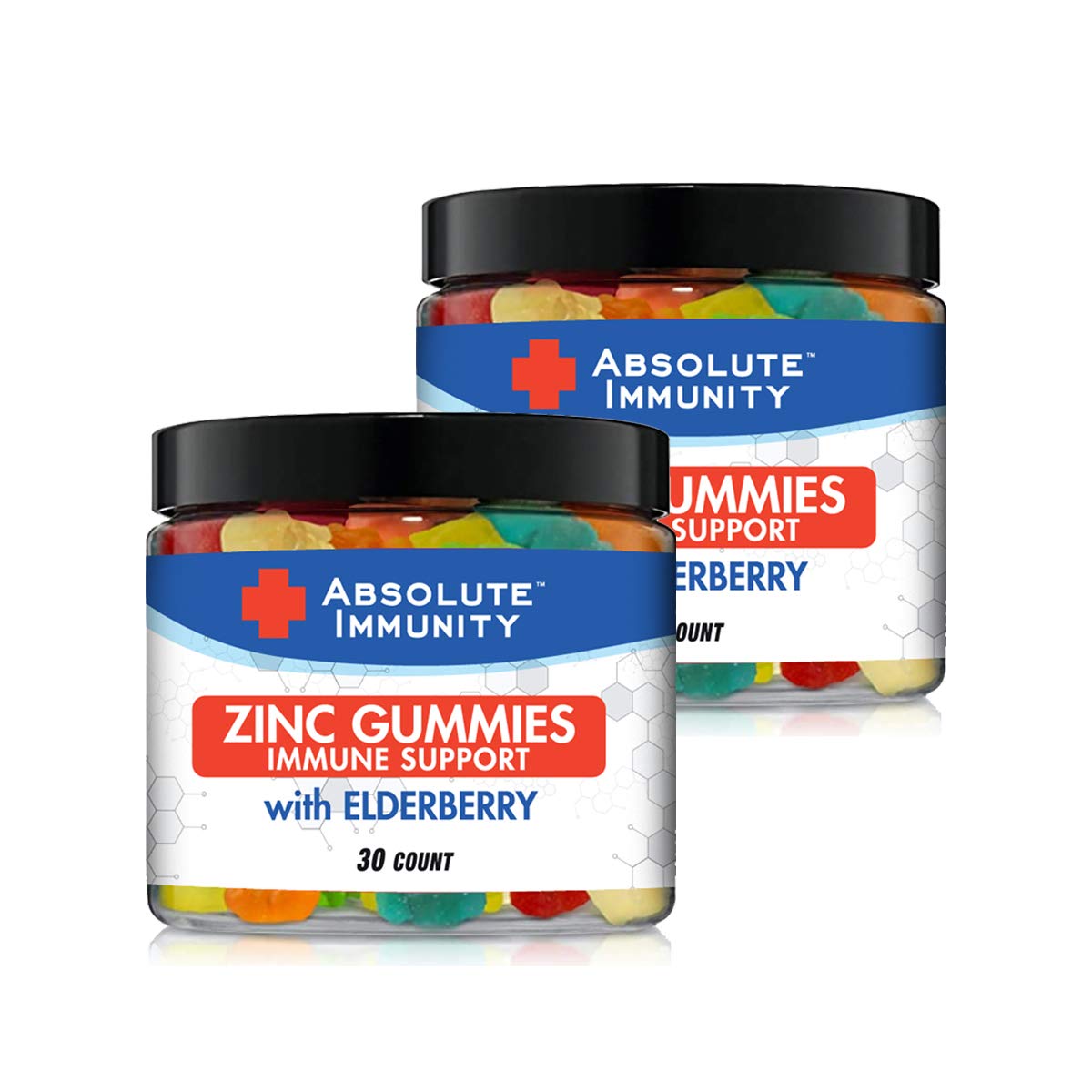 Absolute Nutrition Absolute Immunity Zinc and Elderberry Gummies, 30 Gummies