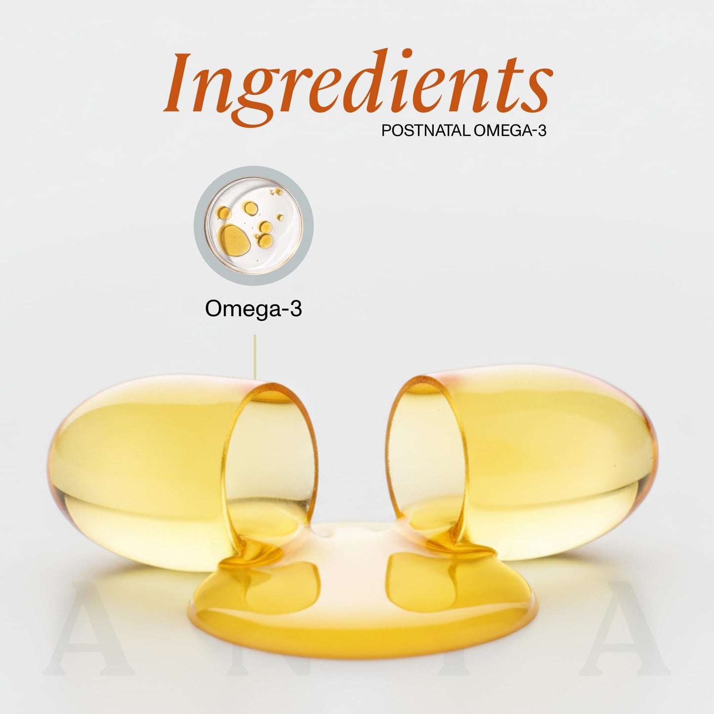 ANYA Vegan Omega-3 with DHA & EPA, 300 mg, Non-GMO, 1 Capsule