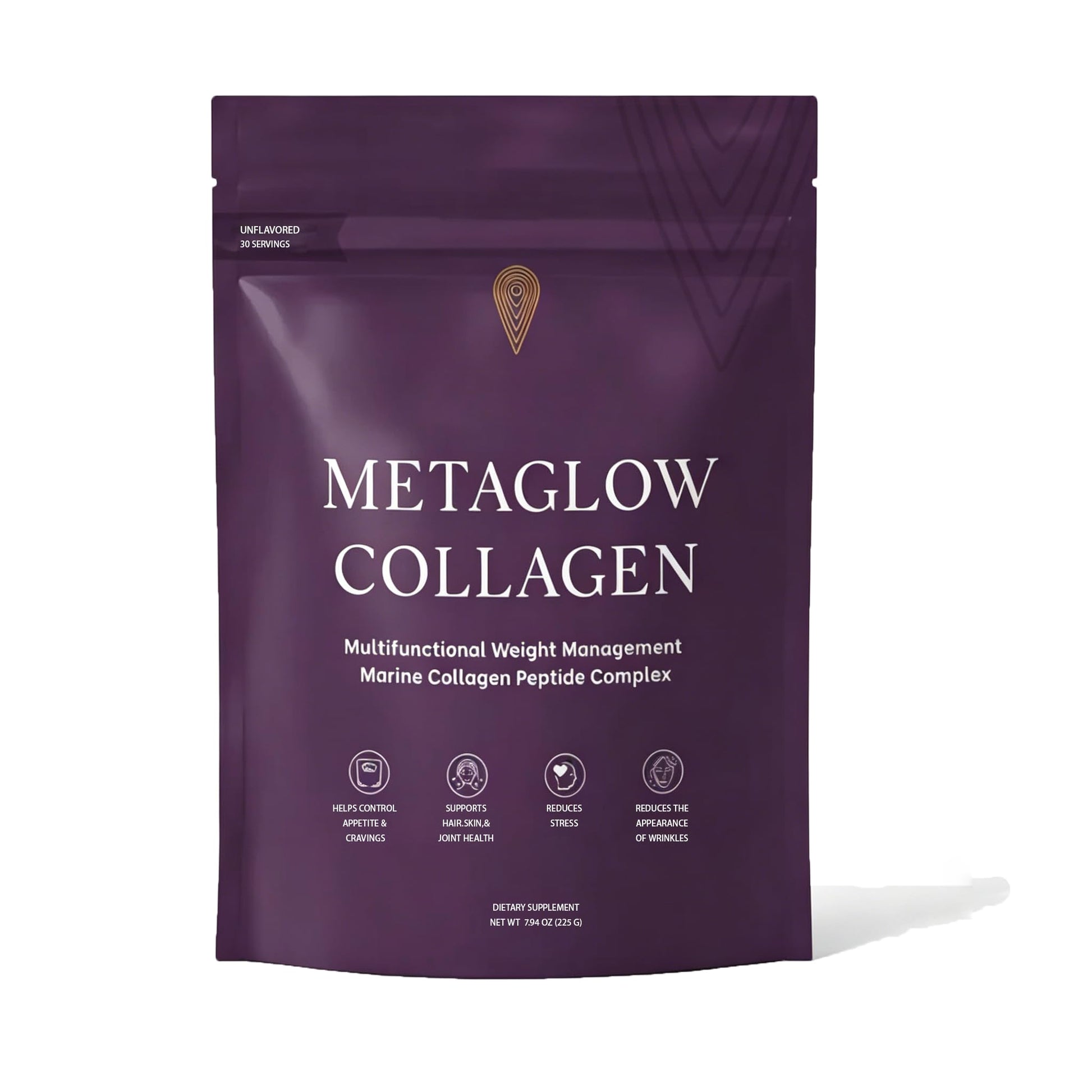 RevivaFoot Metaglow Collagen Powder, 1 Ounce