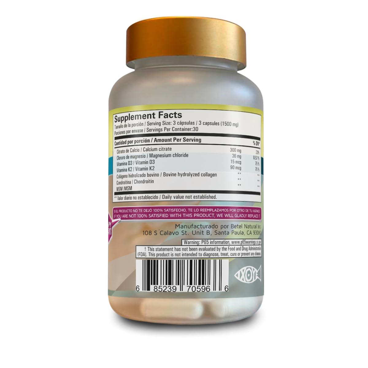 Betel Natural Oseo Forte Capsules 90 Capsules