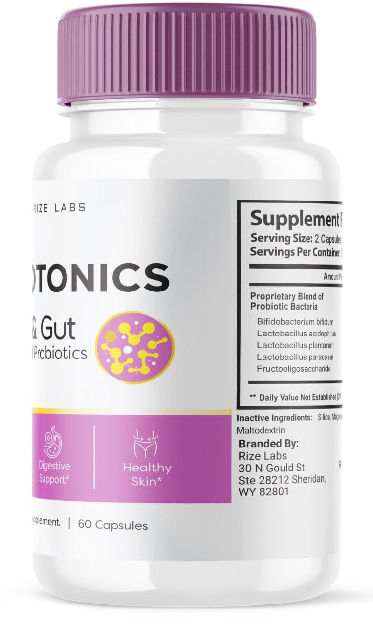 Rize Labs Neotonics Skin & Gut Capsules, 60 Count