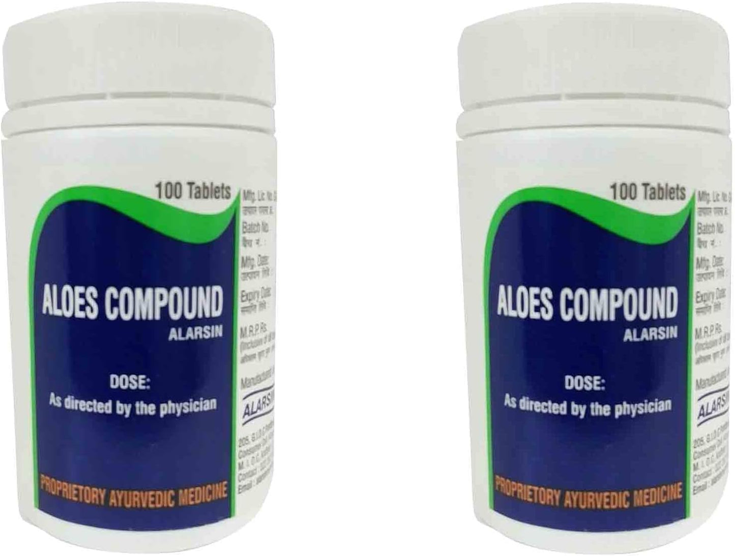 Generic Alarsin Aloes Compound Tablets 100