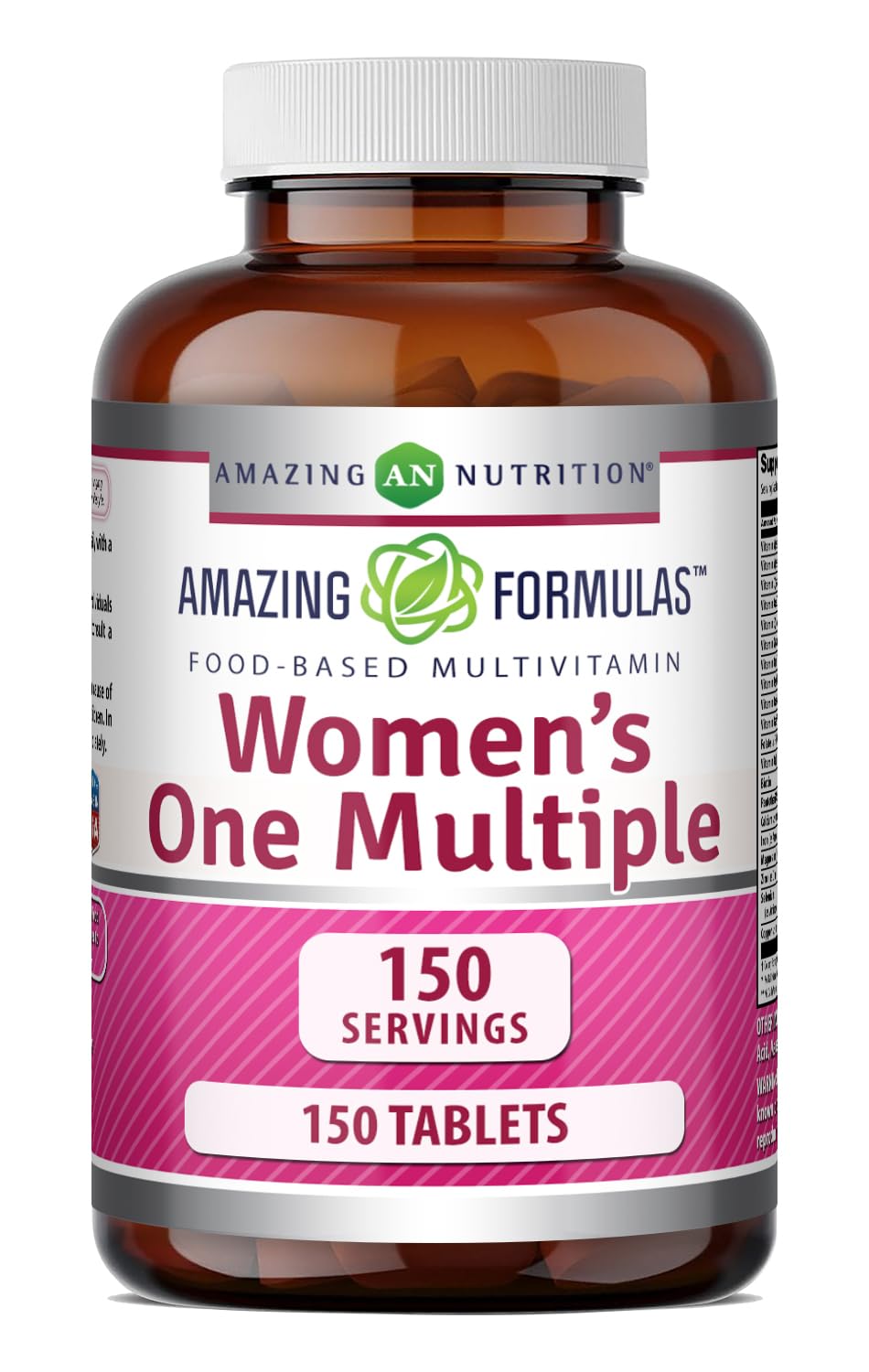 Amazing Nutrition Women's One Multivitamin Tablet, 150 Count