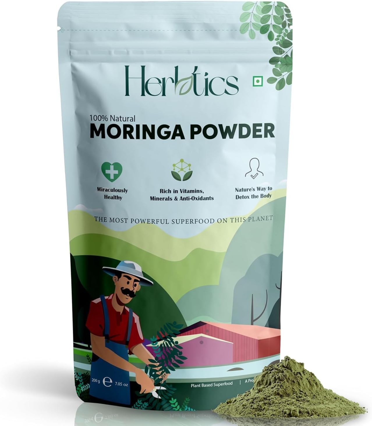 Generic Moringa Powder 7.05 Ounce