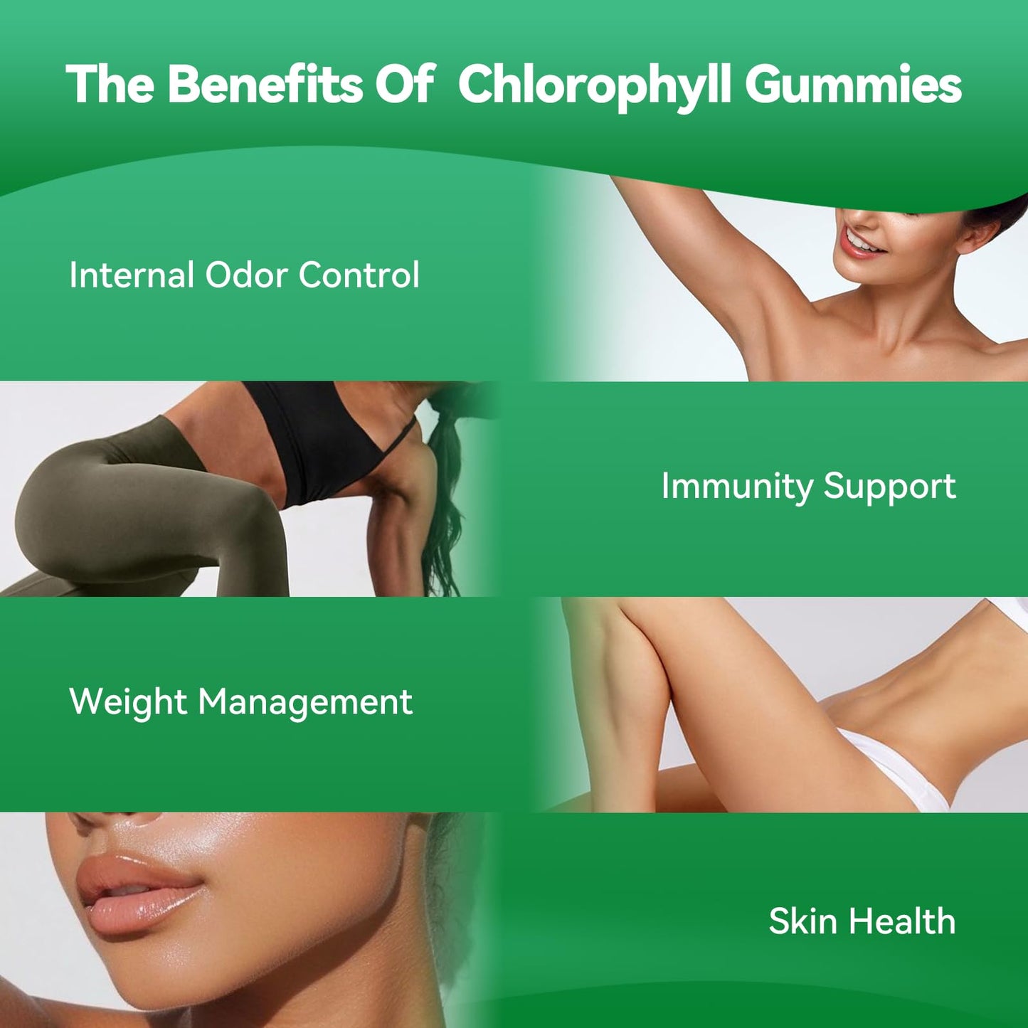 Babivek Chlorophyll Gummies 60 Count