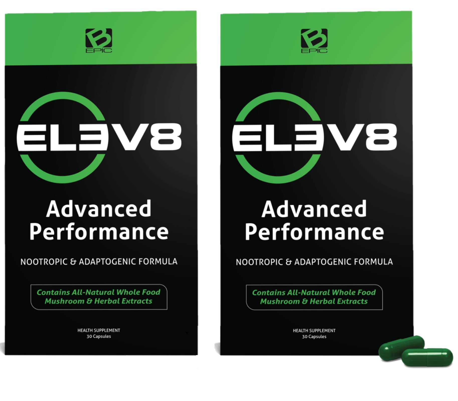 BEpic ELEV8 Advanced Performance Supplement 30 Capsules