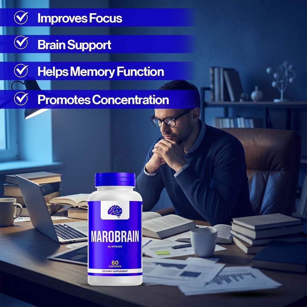 SPRESSO Marobrain Capsules, 300 Capsules