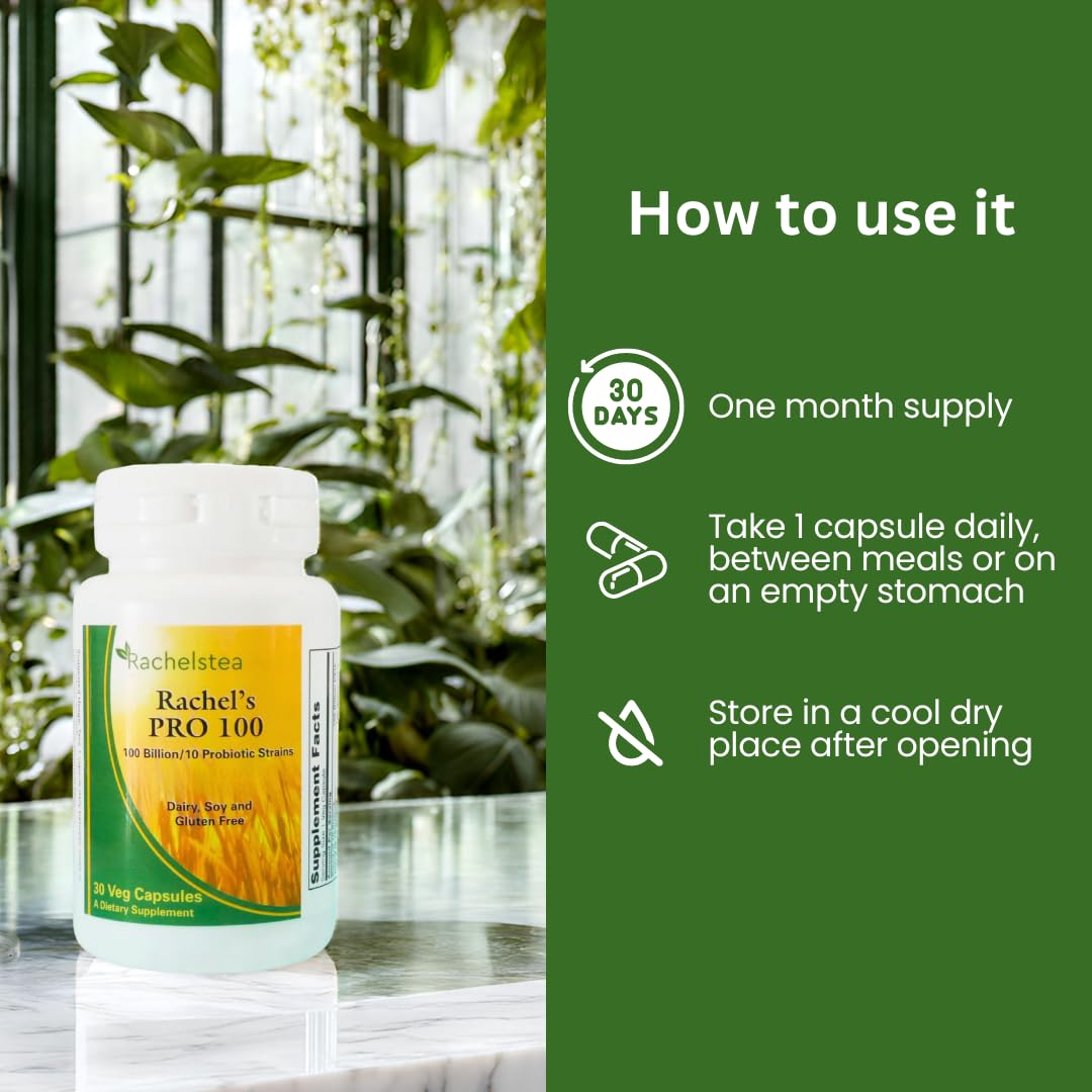 Rachelstea Rachel’s Pro 100 Probiotic Caplet 1