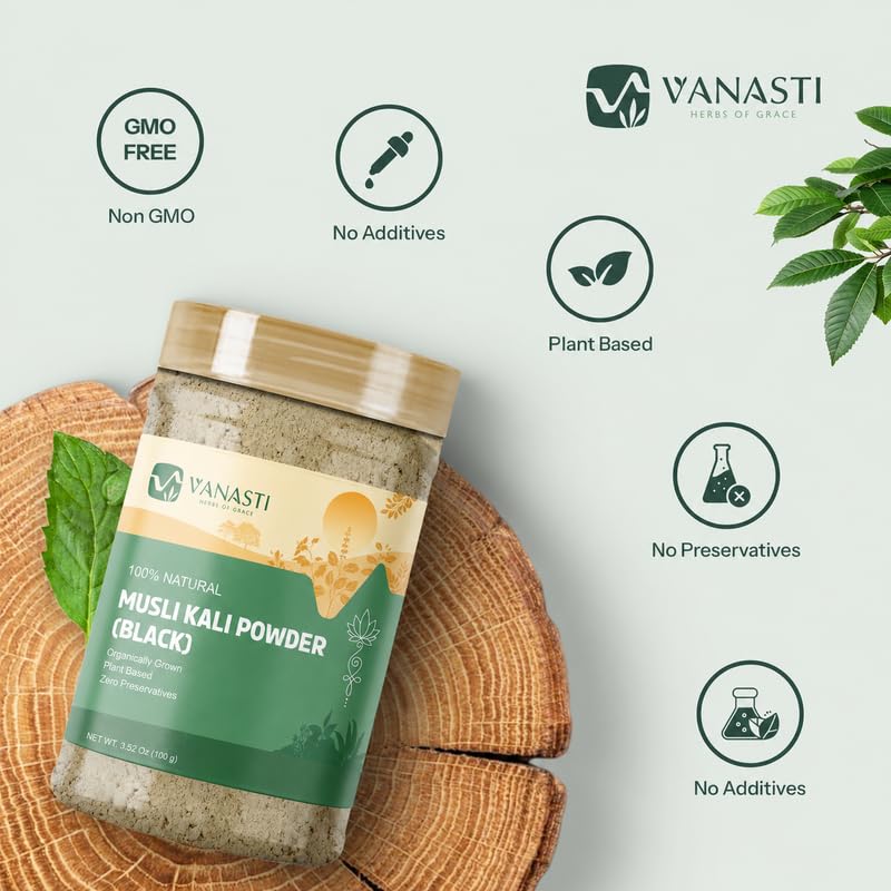 VANASTI Musli Kali Powder 14.1 oz