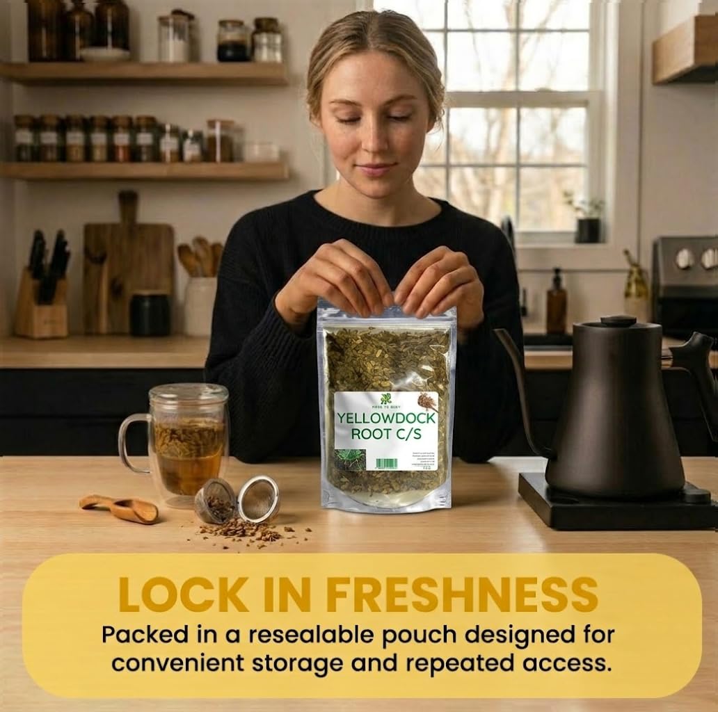 Herb To Body YellowDock Root Powder 4 oz