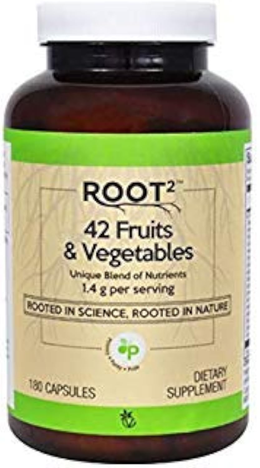 NSI ROOT2 42 Fruits and Vegetables 1.4 Gram Per Serving Capsules 180