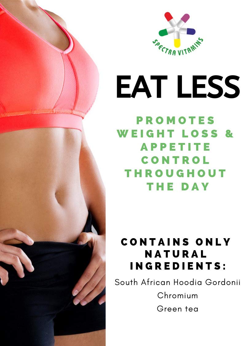 The WHOLE DAY Plan EAT LESS Weight Loss Capsules 30 Count