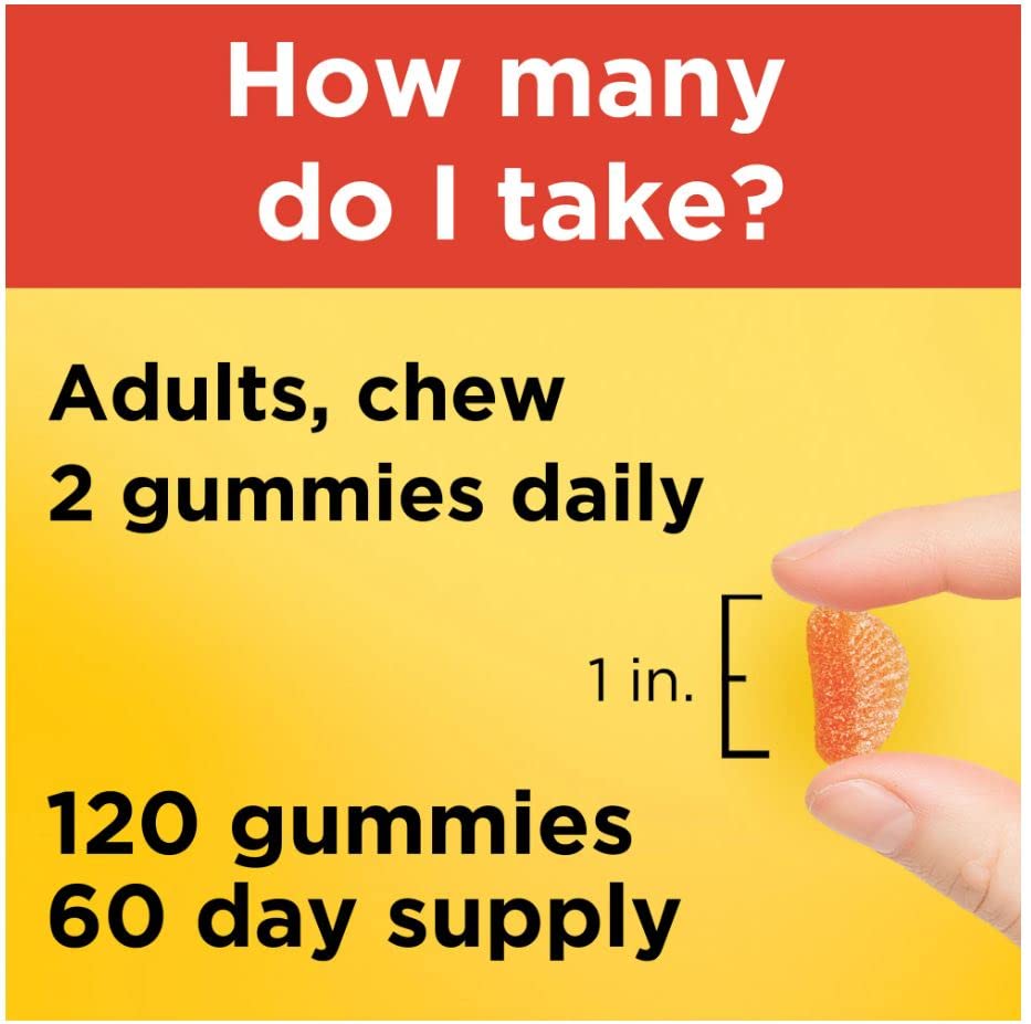 Adventure Home Vitamin C 250 mg Gummies, 120 Count