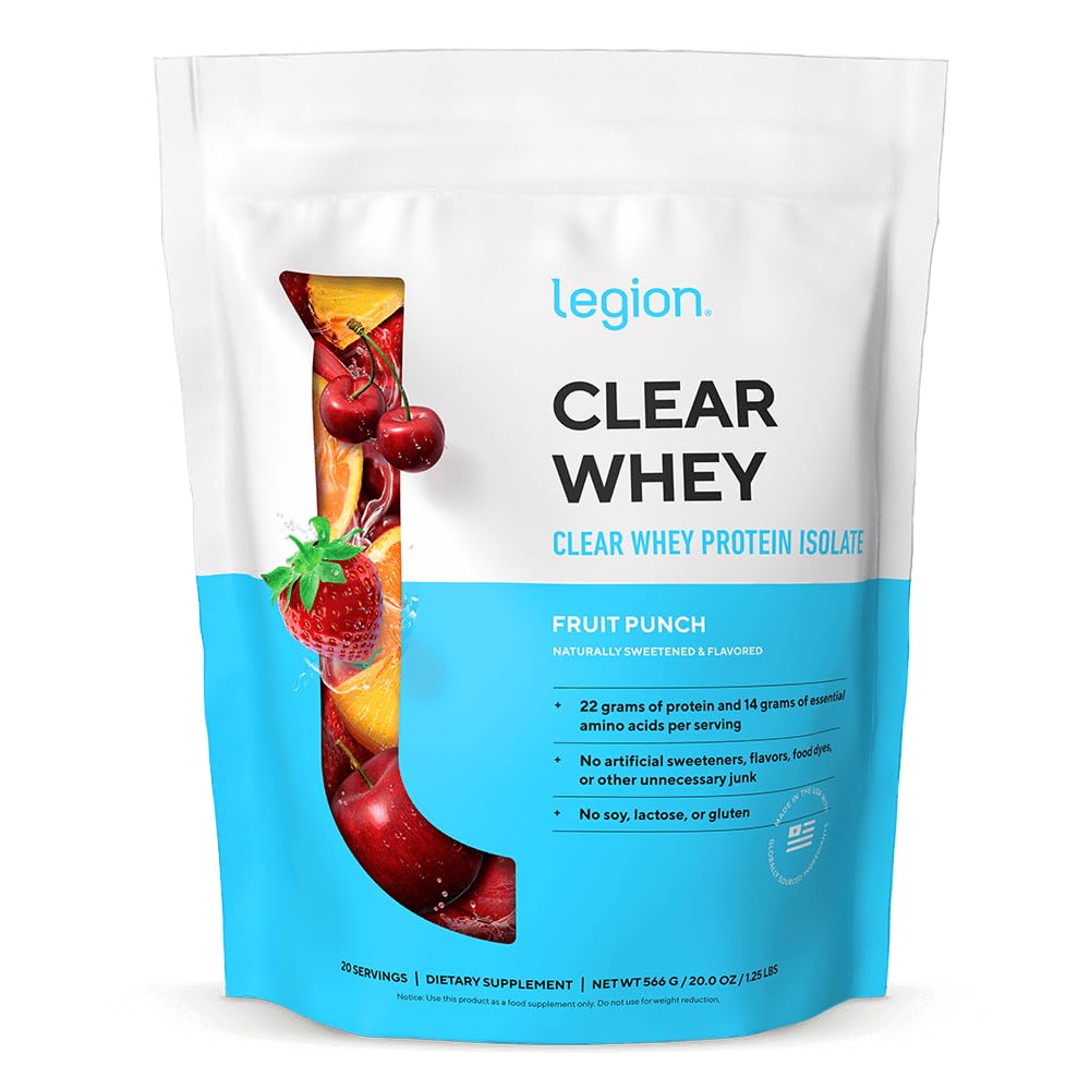 LEGION Clear Whey Protein Isolate Powder 20 Servings