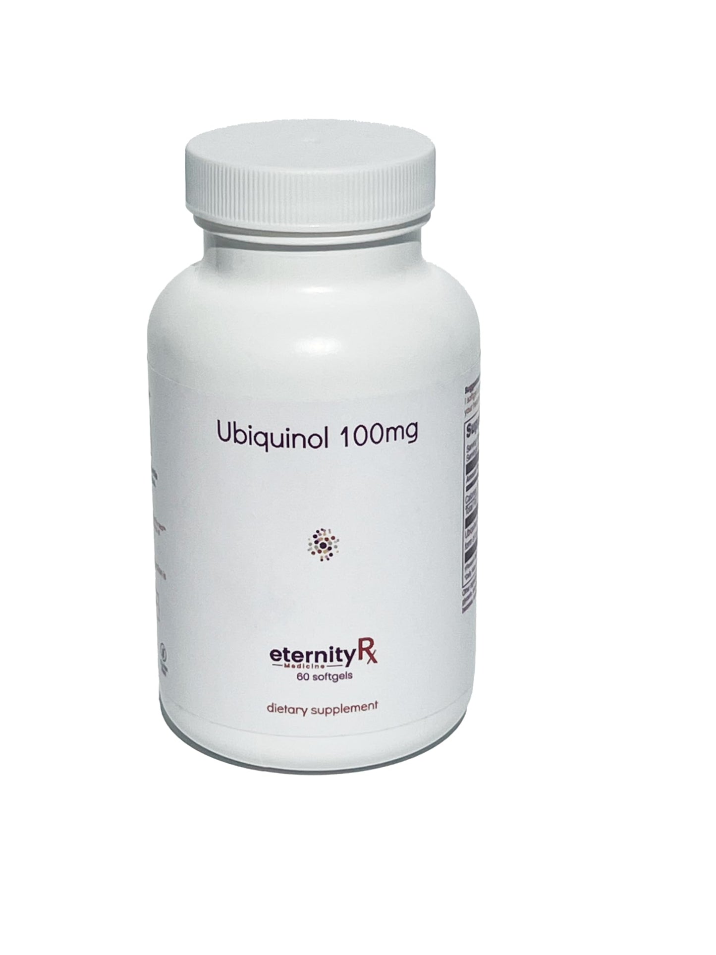 Eternity Medicine Rx Ubiquinol 100mg – Kaneka Ubiquinol™ for Cellular Energy, Circulation & Heart Health – Superior Absorption CoQ10 Softgels, 1 Count