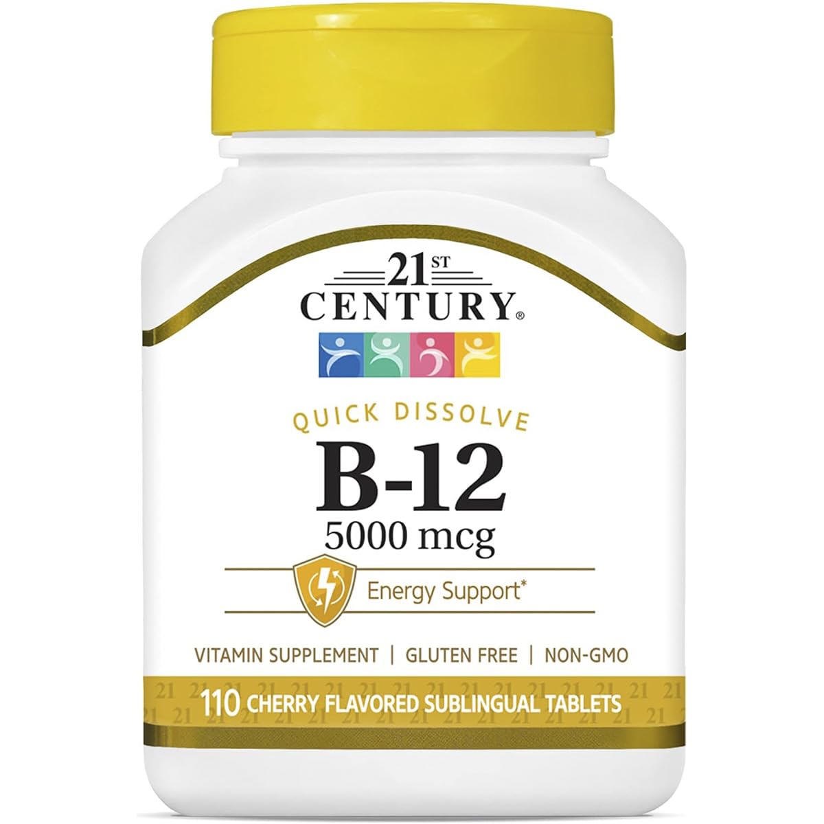 21st Century Vitamin B-12 5000 mcg Tablet, 1 Count