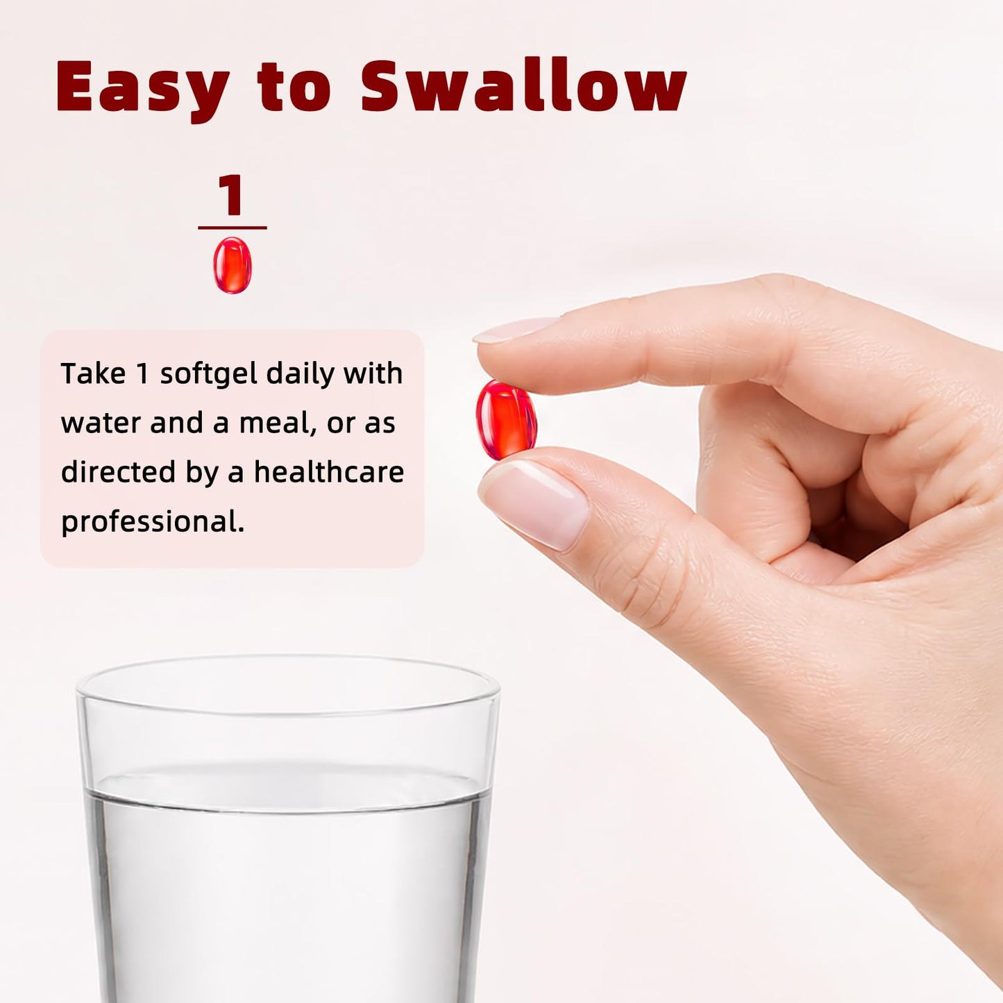 VITARENEW Astaxanthin 24mg Complex with Phosphatidylcholine, Lutein & Vitamin E High-Absorption Softgel 80 Softgels