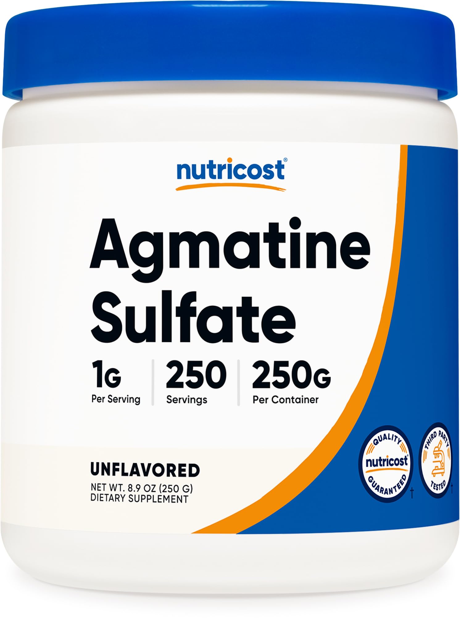 Nutricost Pure Agmatine Sulfate Powder 8.9 Ounce