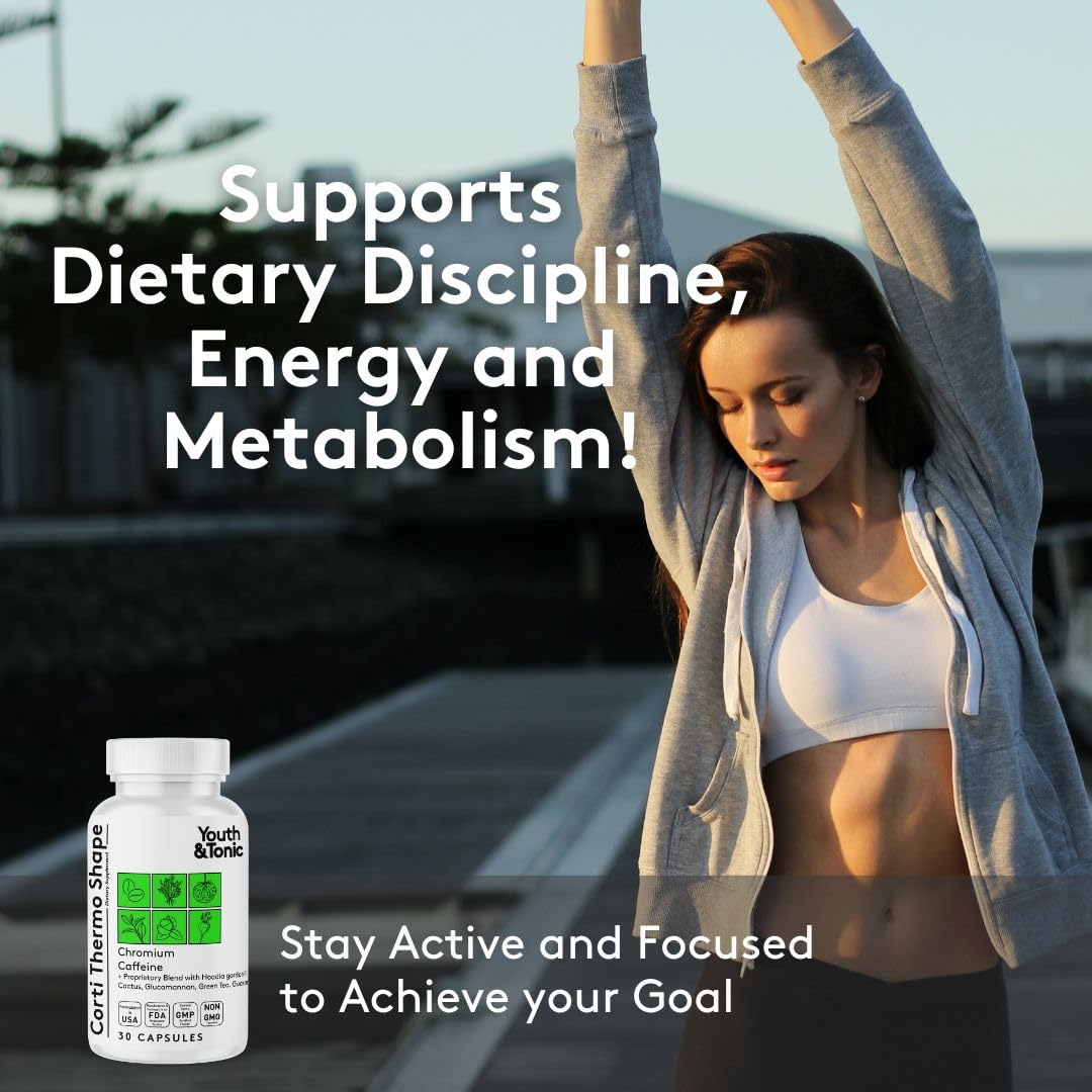 Youth & Tonic Cleanse Weight Loss Pills Women, Men, Detox, Water Retention 90 Capsules