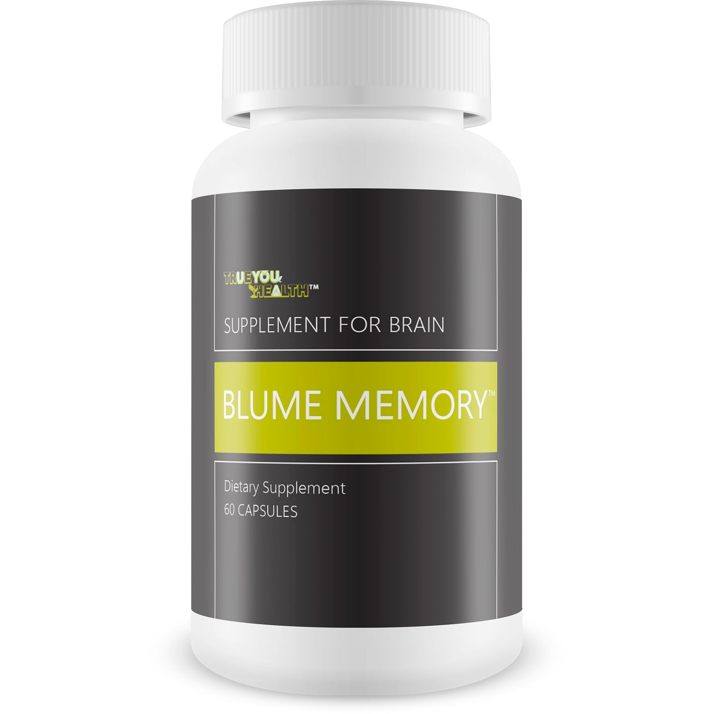 True You Health Blume Memory Supplement for Brain 60 Capsules