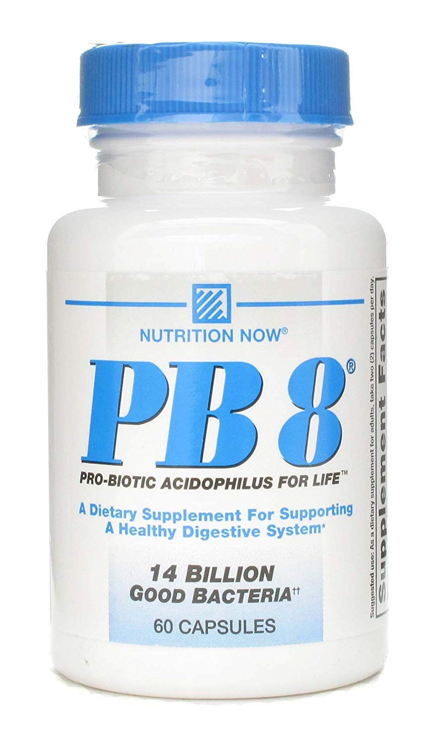 Nutrition Now Pb 8 Pro-Biotic Acidophilus for Life 60 Capsules