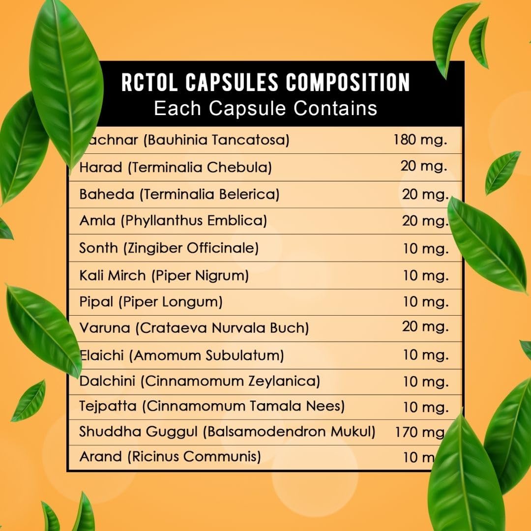 Ayush Remedies Rctol Capsules 60 Capsules