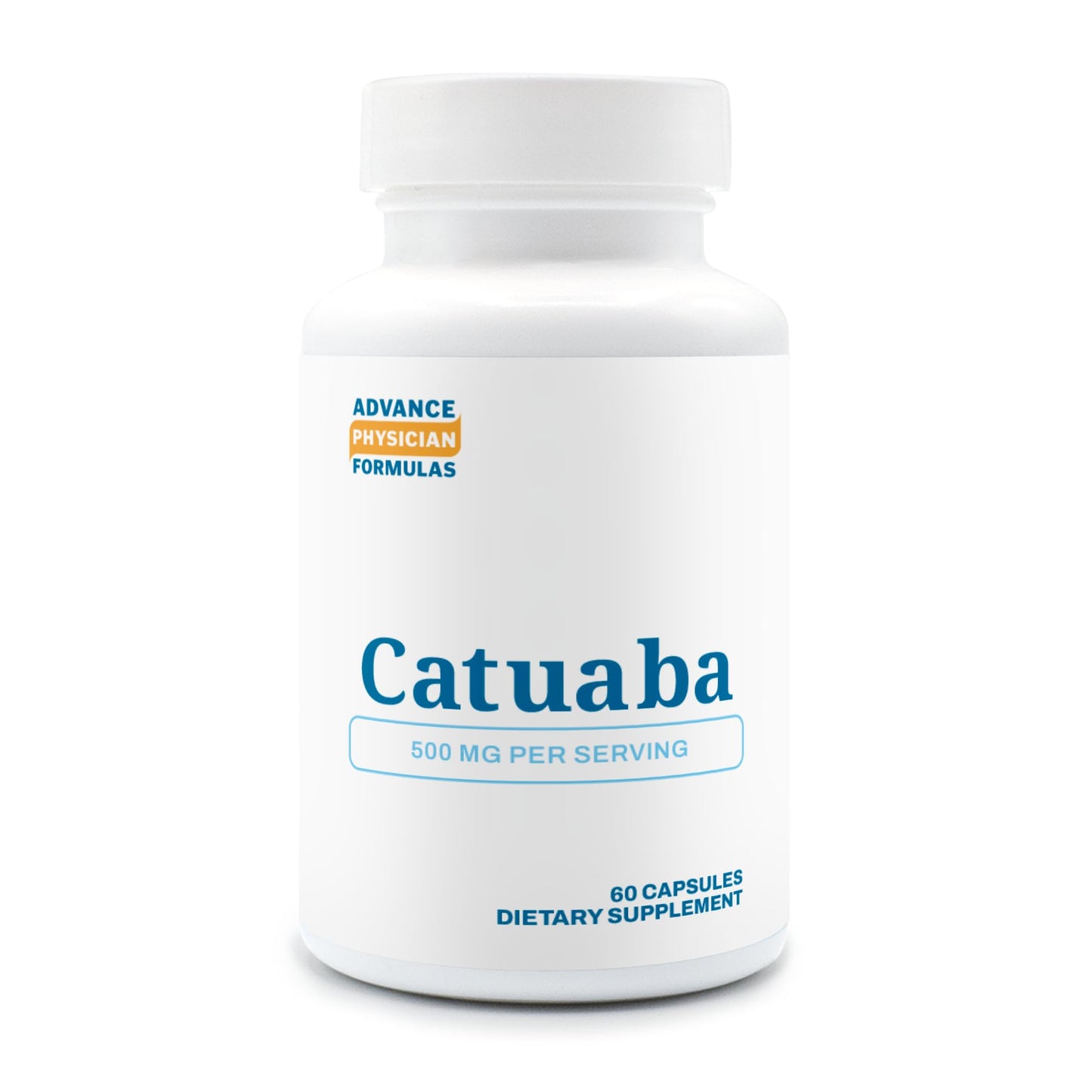 Advance Physician Formulas Catuaba 500 mg Capsules, 60 Count