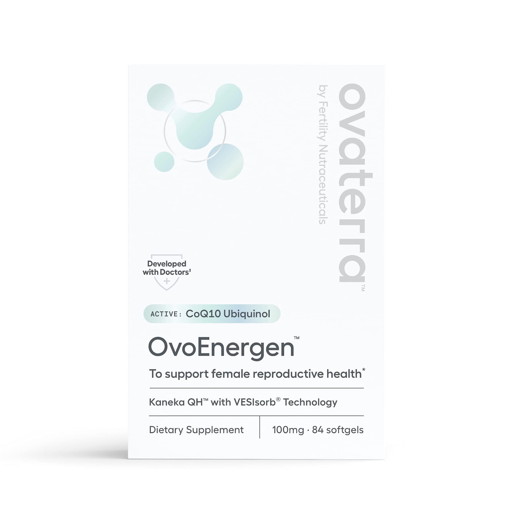 Ovaterra OvoEnergen CoQ10 Softgels 84 Count