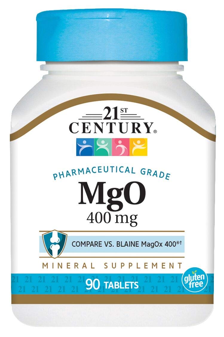 21st Century MgO 400 mg Tablets, 270 Tablets