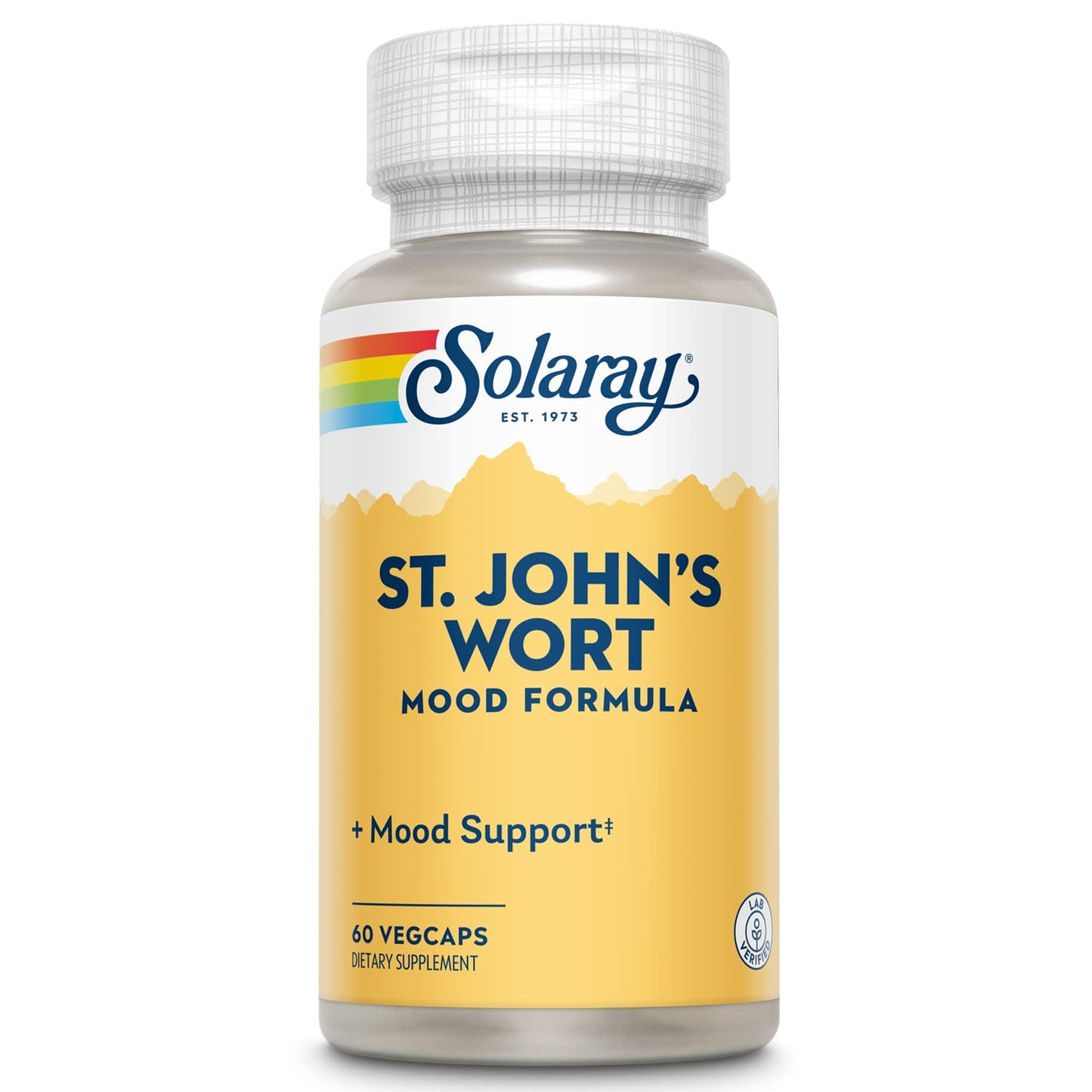 SOLARAY St. John's Wort 900 mg Capsules, 60 Count