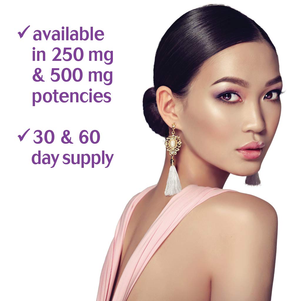BlueBonnet Beautiful Ally Resveratrol 250mg Capsules, 60 Count